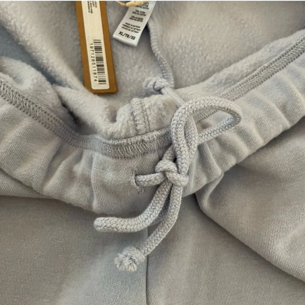 NEW SKIMS Cotton Fleece classic short - periwinkle, Style BO-SHO-4498 Size XL - Picture 4 of 10